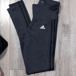 Dark grey adidas leggings